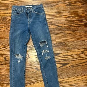 Levi’s High Rise Skinny Jeans